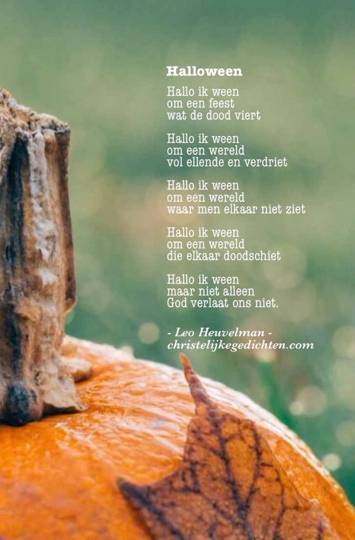 Halloween - Christelijke Gedichten