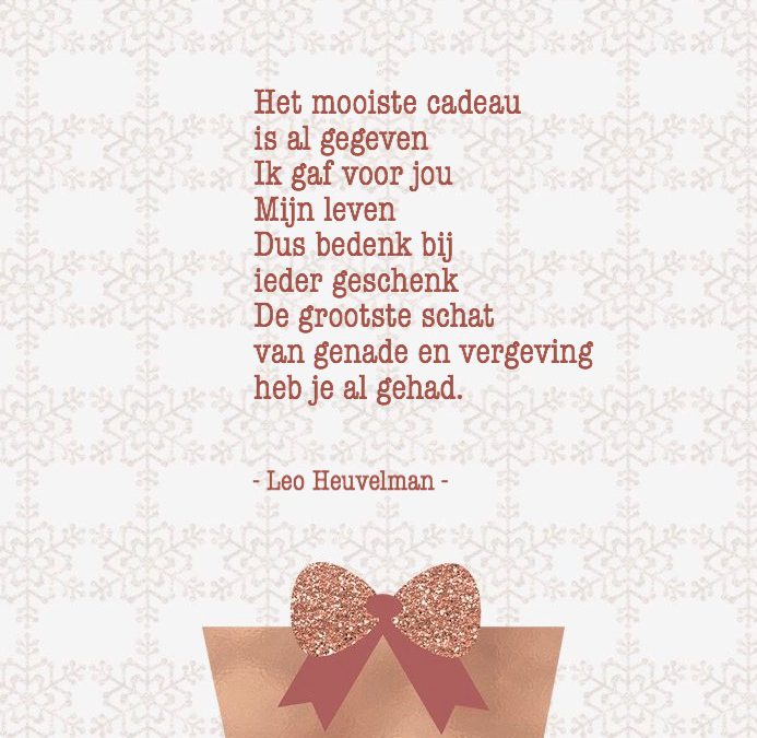 Het mooiste cadeau