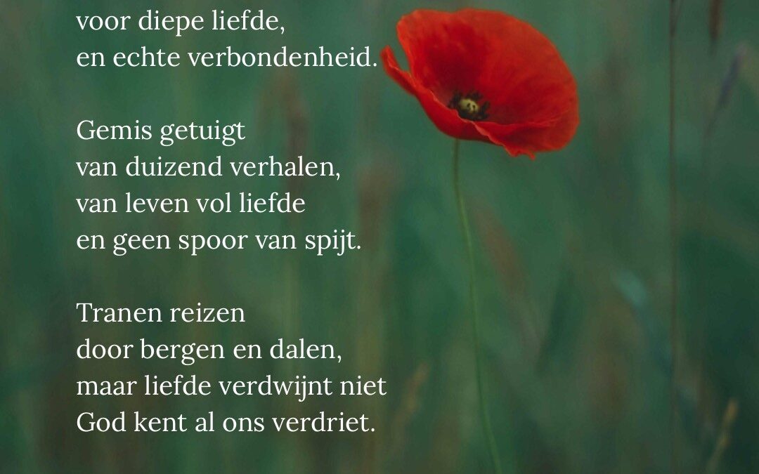 Rouw is de prijs voor liefde