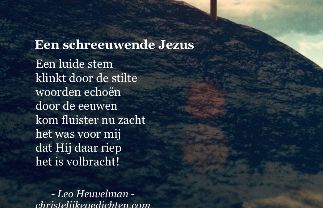 Een schreeuwende Jezus