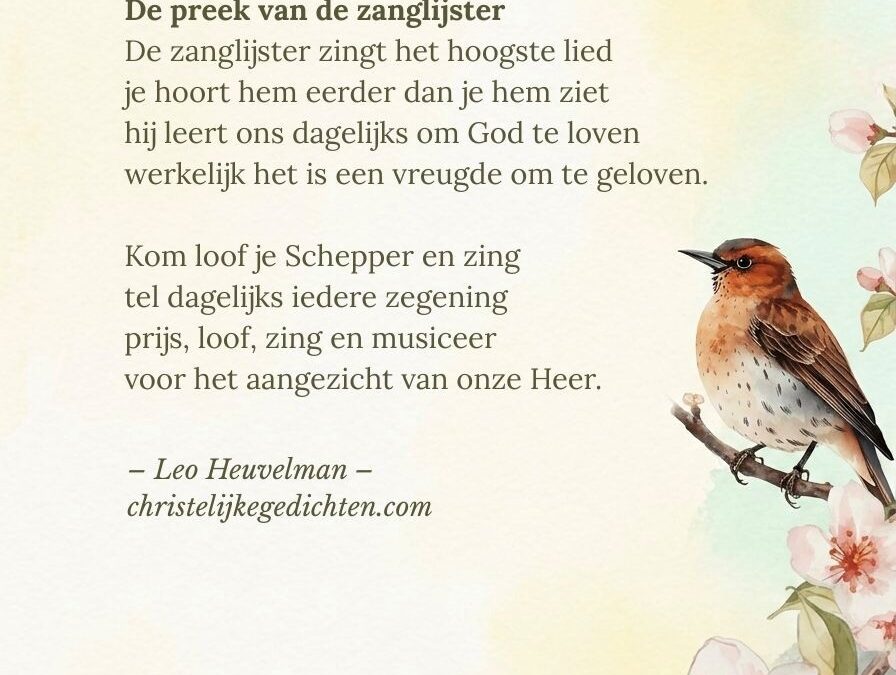 De preek van de zanglijster